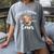 Just A Teacher Who Loves Cows Shirt Cute Highland Cow Women's Comfort Colors T-Shirt Gray Just A Teacher Who Loves Cows Shirt Cute Highland Cow Women's Comfort Colors T-Shirt Gray