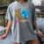 K Is For Kindergarten Teacher Tie Dye Back To School Kinder For Men Women Girls Kids Women's Comfort Colors T-Shirt Gray