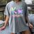 K Is For Kindergarten Teacher Tie Dye Back To School Kinder Women's Comfort Colors T-Shirt Gray