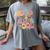 Kind Is Always Cool Groovy Teacher Be Kind Kindness Matters Women's Comfort Colors T-Shirt Gray