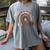 Be Kind Hand-Talking Teacher Artist ASL Women's Comfort Colors T-Shirt Gray Be Kind Hand-Talking Teacher Artist ASL Women's Comfort Colors T-Shirt Gray