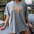 Kinder Crew Kindergarten Teacher First 1st Day Of School Women's Comfort Colors T-Shirt Gray