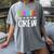 Kinder Crew Shirt Kindergarten Boy Girl Student Teacher Women's Comfort Colors T-Shirt Gray Kinder Crew Shirt Kindergarten Boy Girl Student Teacher Women's Comfort Colors T-Shirt Gray