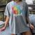 Kindergarten Squad Team Crew Teacher Back To School Women's Comfort Colors T-Shirt Gray Kindergarten Squad Team Crew Teacher Back To School Women's Comfort Colors T-Shirt Gray