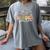 Kindergarten Teacher Wildflower Back To School Floral Outfit Men Women Women's Comfort Colors T-Shirt Gray Kindergarten Teacher Wildflower Back To School Floral Outfit Men Women Women's Comfort Colors T-Shirt Gray