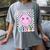 Kindergarten Vibes First Day Of School Kindergarten Teacher Women's Comfort Colors T-Shirt Gray