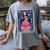 La Maestra Halloween Mexican Bingo Card Teacher Lottery Card Women's Comfort Colors T-Shirt Gray