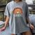 Leopard Rainbow Thankful Thanksgiving Teacher Women Kids Women's Comfort Colors T-Shirt Gray Leopard Rainbow Thankful Thanksgiving Teacher Women Kids Women's Comfort Colors T-Shirt Gray