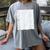 Lined Paper Notebook Halloween Costume For Students Teachers For Men Women Kids Women's Comfort Colors T-Shirt Gray