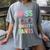 Little MISS SMARTY PANTS School Grad Teacher Last Day Women's Comfort Colors T-Shirt Gray