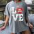 LOVE Apple 3rd Grade Teacher Student School Women's Comfort Colors T-Shirt Gray LOVE Apple 3rd Grade Teacher Student School Women's Comfort Colors T-Shirt Gray