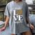 Love Leopard Print Teacher Cheetah School Inspire Teach Women's Comfort Colors T-Shirt Gray Love Leopard Print Teacher Cheetah School Inspire Teach Women's Comfort Colors T-Shirt Gray
