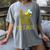 Love Preschool Back To School Yellow Bee Preschool Teacher For Men Women Girls Kids Women's Comfort Colors T-Shirt Gray