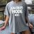 Math Calculus Mode On Teacher T-Shirt Women's Comfort Colors T-Shirt Gray