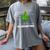 Math Geometry Christmas Tree Geometree Teacher Women's Comfort Colors T-Shirt Gray