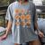 Maths Day Costume Idea Kids Teachers Pizza Slice Fraction Women's Comfort Colors T-Shirt Gray
