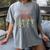 Montessori Creepin' It Real HALLOWEEN School Teacher Shirt Women's Comfort Colors T-Shirt Gray Montessori Creepin' It Real HALLOWEEN School Teacher Shirt Women's Comfort Colors T-Shirt Gray