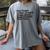 Montessori Helvetica Education Teacher Women's Comfort Colors T-Shirt Gray Montessori Helvetica Education Teacher Women's Comfort Colors T-Shirt Gray