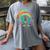 Musical Teacher Teaching Music Is My Jam Rainbow Tie Dye Women's Comfort Colors T-Shirt Gray