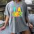 Neon Retro Teacher Cute Teacher Team New Teacher Back To Sch Women's Comfort Colors T-Shirt Gray