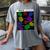 Nerdy Forms Nanotubes Chemistry Teacher Geek Women's Comfort Colors T-Shirt Gray