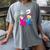 Nerdy Pythagoras Fighting Over C Squared Math Teacher Women's Comfort Colors T-Shirt Gray Nerdy Pythagoras Fighting Over C Squared Math Teacher Women's Comfort Colors T-Shirt Gray