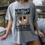 Newtons First Law Physics Jokes Science Teacher Women's Comfort Colors T-Shirt Gray