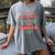 Be Nice To Me I Know Santa Teacher Christmas Men Women Women's Comfort Colors T-Shirt Gray