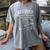 Not My Problems Anymore Retired Physics Teacher Women's Comfort Colors T-Shirt Gray