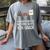 Nothing Beats 4th Grade Back To School Kids Teachers Women's Comfort Colors T-Shirt Gray
