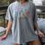 Oh The Places We Will Go Reading Day Book Lovers Teachers Women's Comfort Colors T-Shirt Gray