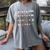 Order Of Operations Quiz Christmas Math Teacher Xmas Math Women's Comfort Colors T-Shirt Gray