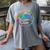 PARA Dream Team Teacher Paraprofessional Paraeducator Women's Comfort Colors T-Shirt Gray