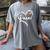 Para Heart Paraprofessional Teacher Paraeducator Women's Comfort Colors T-Shirt Gray
