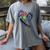 Para Heart Teacher Paraprofessional Paraeducator Men Women Women's Comfort Colors T-Shirt Gray