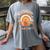 Paraprofessional Para Life Sun Flower Teacher Back To School Women's Comfort Colors T-Shirt Gray