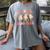 Pas De BOO-Rée Ballet Ghost Dancer Dance Teacher Halloween Women's Comfort Colors T-Shirt Gray