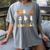 Pas De Boo-Rée Ghost Ballet Dancer Halloween Dance Teacher Women's Comfort Colors T-Shirt Gray