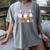 Pas De Boo-Ree Teachers Halloween Costume Ballet Dancers Women's Comfort Colors T-Shirt Gray