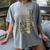 Patriotic Teacher American Flag Camouflage 4th Of July Camo Women's Comfort Colors T-Shirt Gray