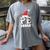 PE Squad Christmas PE Teacher Matching Xmas Women's Comfort Colors T-Shirt Gray