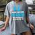 PE Teacher Art For Men Women Gym Teacher Appreciation Women's Comfort Colors T-Shirt Gray