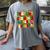 PE Teacher Christmas Holiday Women's Comfort Colors T-Shirt Gray