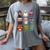 Pig Spooky Ghost Witch Boo-Jee Horror Pumpkin Pig Halloween Women's Comfort Colors T-Shirt Gray