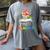 Pirate Teacher Halloween Skull Adult Women's Comfort Colors T-Shirt Gray
