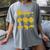 Pizza Salami Cheese Quick Math Fractions Math Teachers For Men Women Girls Kids Women's Comfort Colors T-Shirt Gray