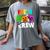 Pre K Boo Crew Halloween Costume Teachers Kids Women's Comfort Colors T-Shirt Gray