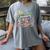 Pre-K Crayons & Curiosity Preschool Teachers Life Tie Dye Women's Comfort Colors T-Shirt Gray