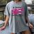 Pre-k Teacher In October We Wear Pink Breast Cancer Women's Comfort Colors T-Shirt Gray Pre-k Teacher In October We Wear Pink Breast Cancer Women's Comfort Colors T-Shirt Gray