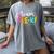 Pre-k Team Pencil Teacher Student Back To School Girls Women's Comfort Colors T-Shirt Gray Pre-k Team Pencil Teacher Student Back To School Girls Women's Comfort Colors T-Shirt Gray